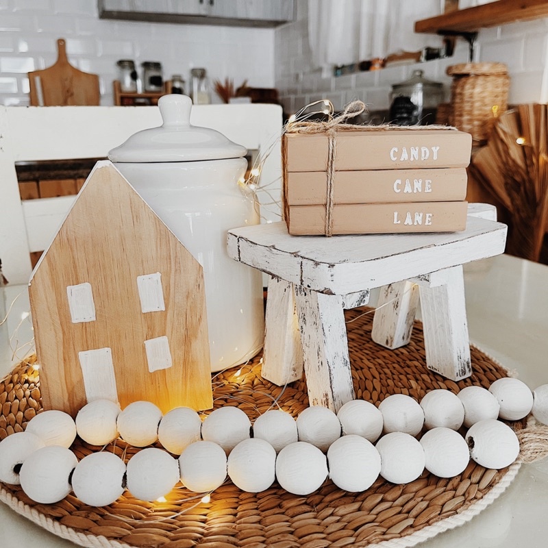 Scandinavian Wooden House Tabletop Decor(Sarina) | Shopee Philippines