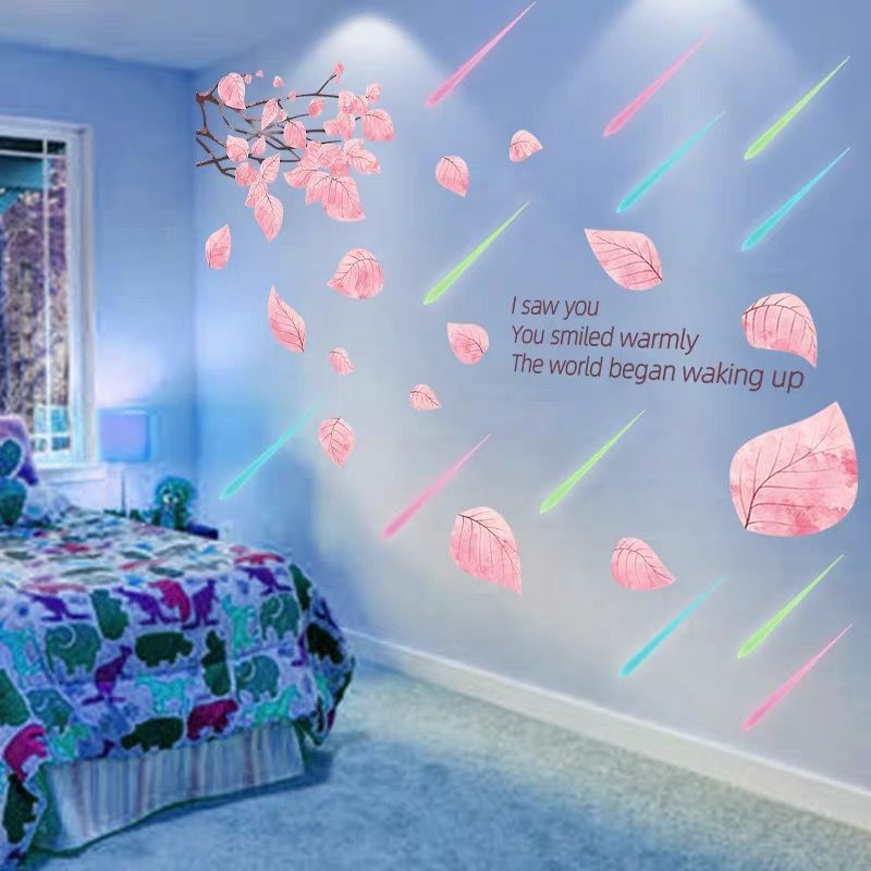 Shopee shop new wall decor meteor shower luminous. | Shopee Philippines