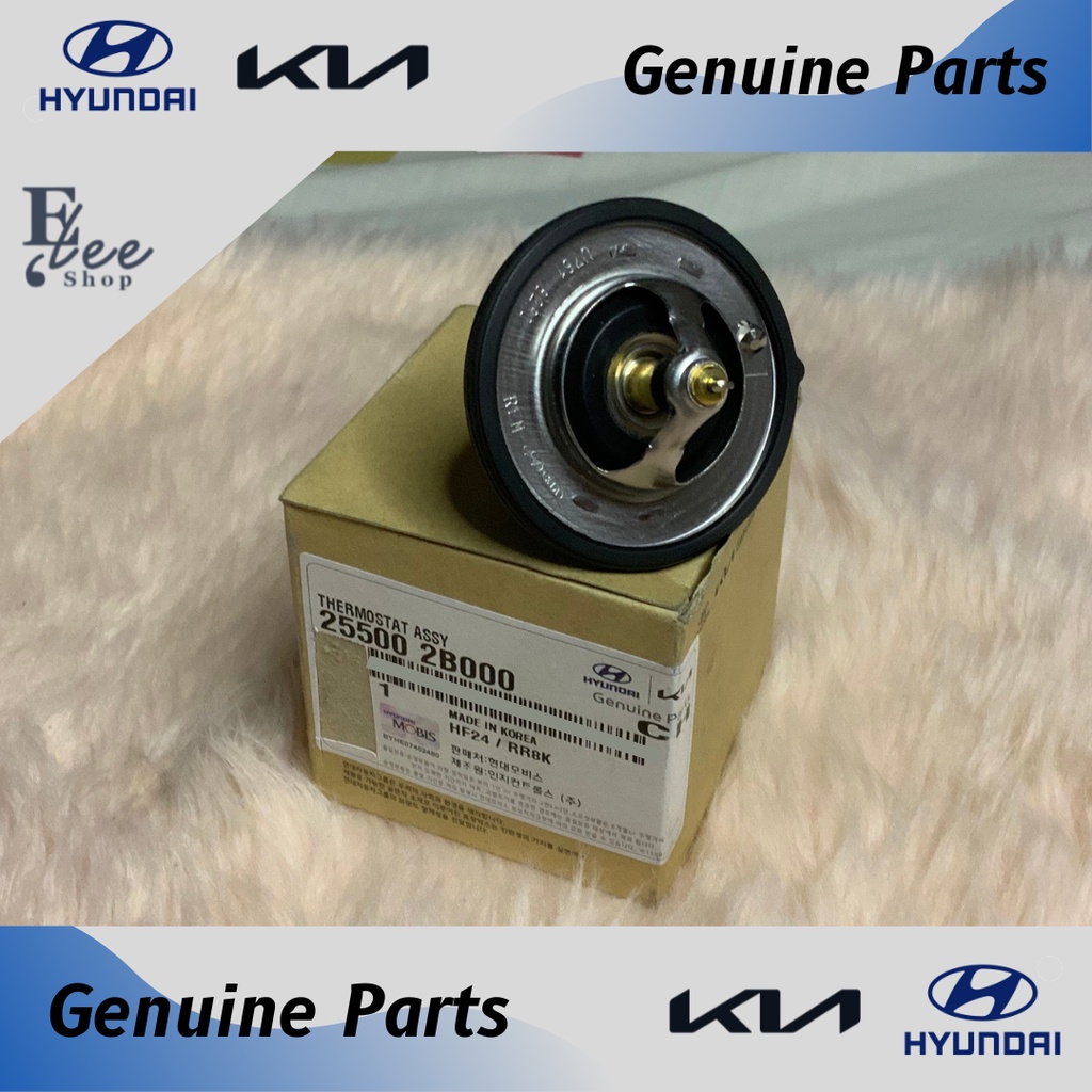THERMOSTAT VALVE 82° 255002B000 for Accent, Elantra, Rio, Soul, Picanto ...