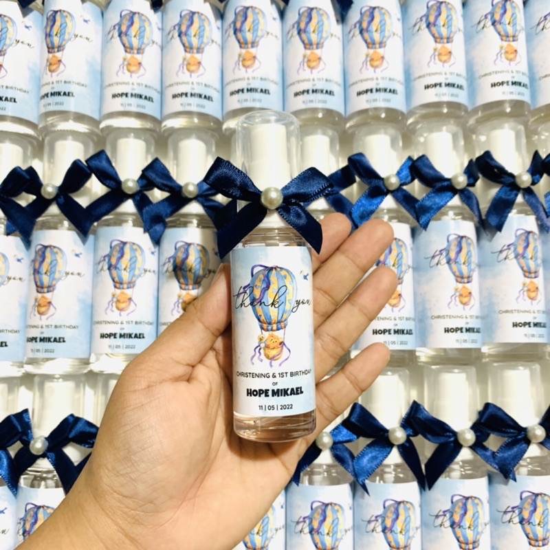 Wedding Birthday Debut Christening Souvenirs and Giveaways 35ml Alcohol