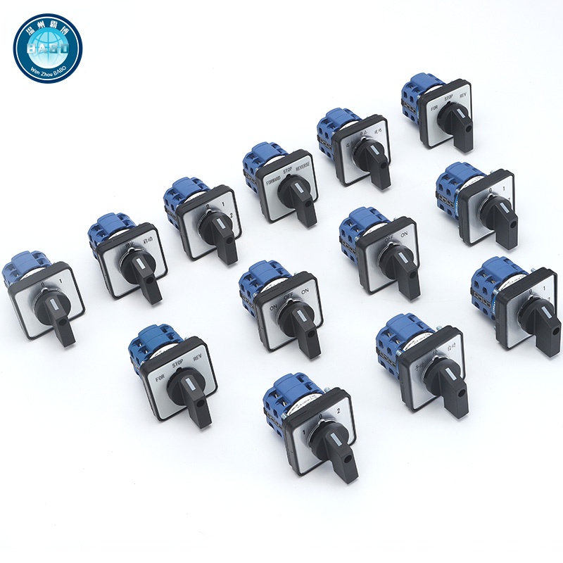 SZW26/LW2620 64X64 mm 48X48 mm Panel Mount 20A 660V 2 Phase 8 Screws