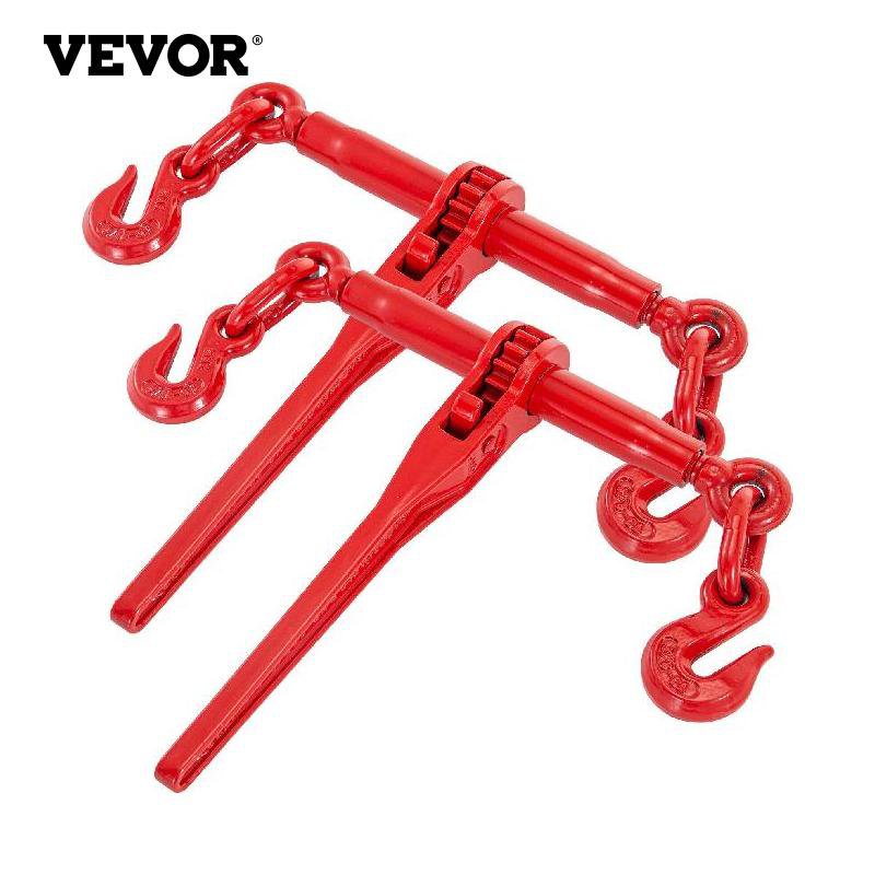 VEVOR Chain Binder Kit Ratchet Load Binder 5/163/8 Inch with Chain