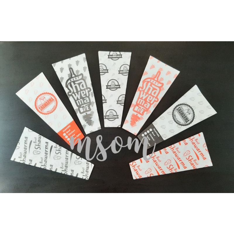Shop shawarma wrapper for Sale on Shopee Philippines