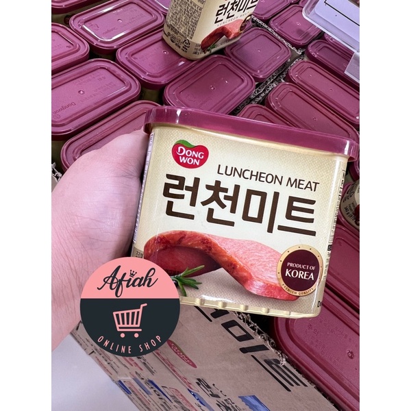 Dong Won Luncheon Meat 100 Authentic Shopee Philippines