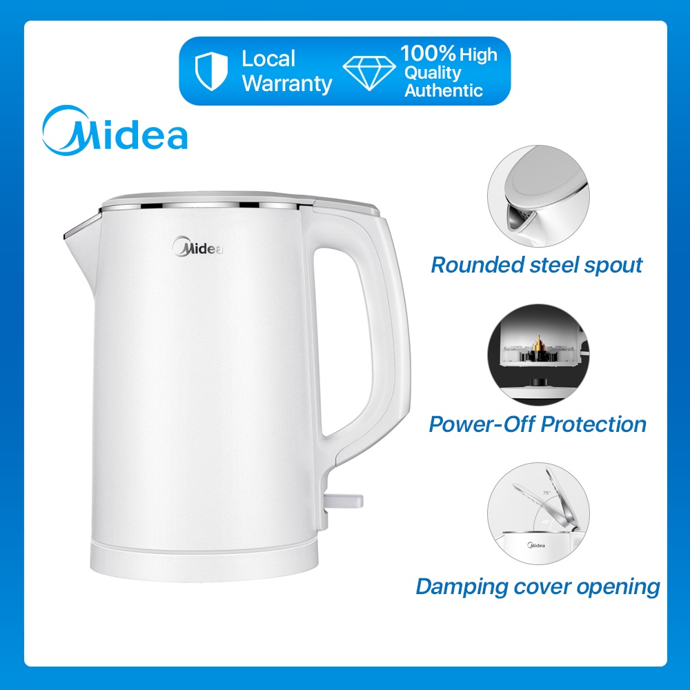 Midea WHJ1512E electric kettle home dormitory smart stainless steel constant temperature kettle