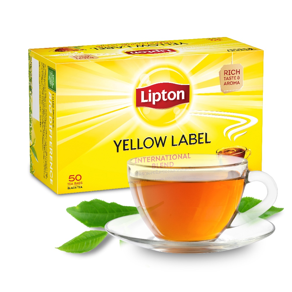 Lipton Yellow Label Tea Black Tea 2g x 50 Tea Bags Shopee Philippines