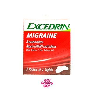  Excedrin Migraine Relief Caplets to Alleviate Migraine
