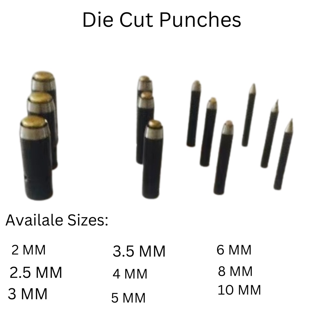Hole Punch For Die Cutting ( Die Cut Punches ) 100 Pcs/Pack Shopee