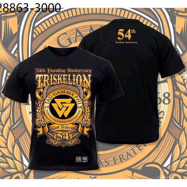 TGP 54TH ANNIVERSARY TRISKELION Tau Gamma Phi Frat Shirt Triskelion ...