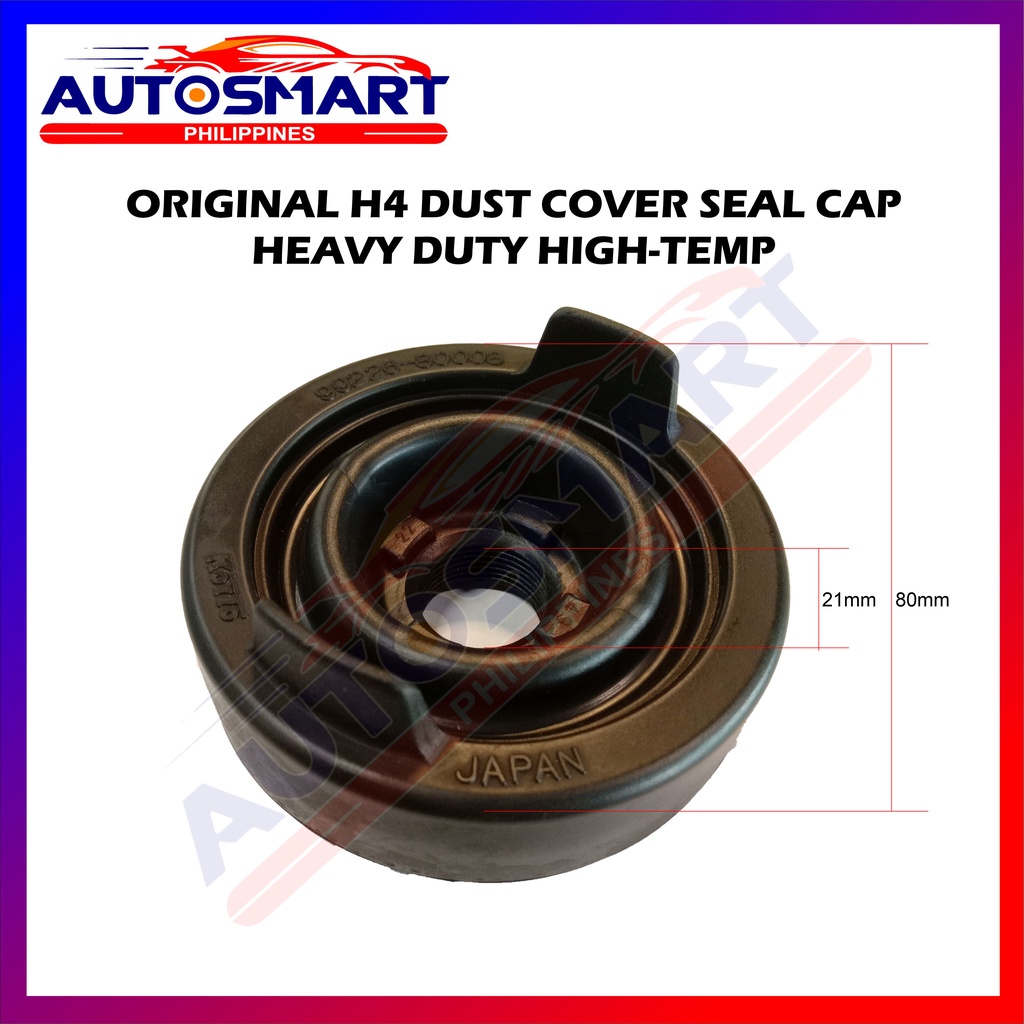 Original H4 Dust Cover Seal Cap Headlight 80mm Waterproof Cover 1pc Shopee Philippines