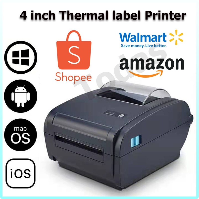 Best Label Printer For UPS Shipping Labels Compatible Window Mac 4*6