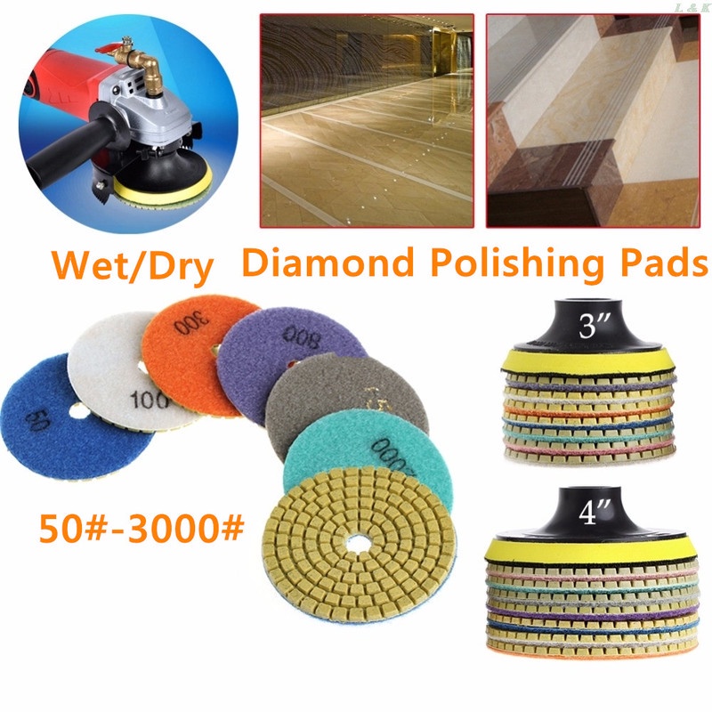 Diamond Grinding Disc Polishing Pad Tile Marble Granite Polisher Wheel