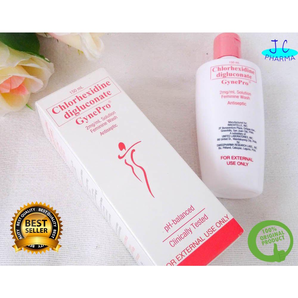 GYNEPRO FEMININE WASH Chlorhexidine Digluconate Sol 2mg/ml 150ML