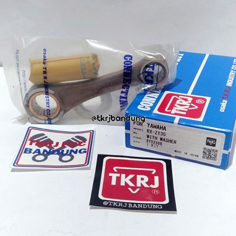 connecting Rod Kit Yamaha RXZ (RXZ135) TKRJ Piston Rod/ 100% Original ...