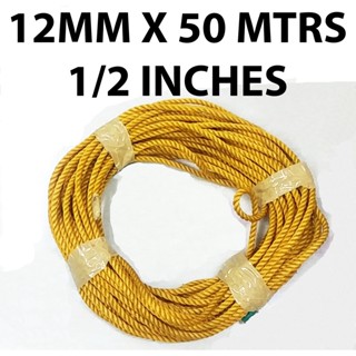 NYLON ROPE 12MM X 50 METERS ( 1/2 INCHES ) | Shopee Philippines