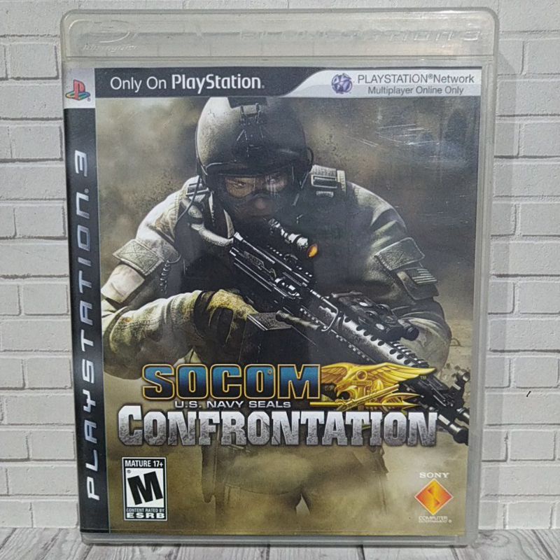 Bd ORIGINAL PS3 Confrontation Usa English Complete manual book