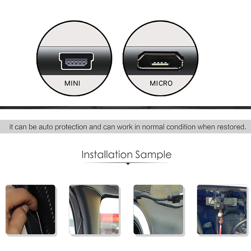 Car Truck DC Hard Wired Charger 12V 24V to 5V Power Inverted Converter ...