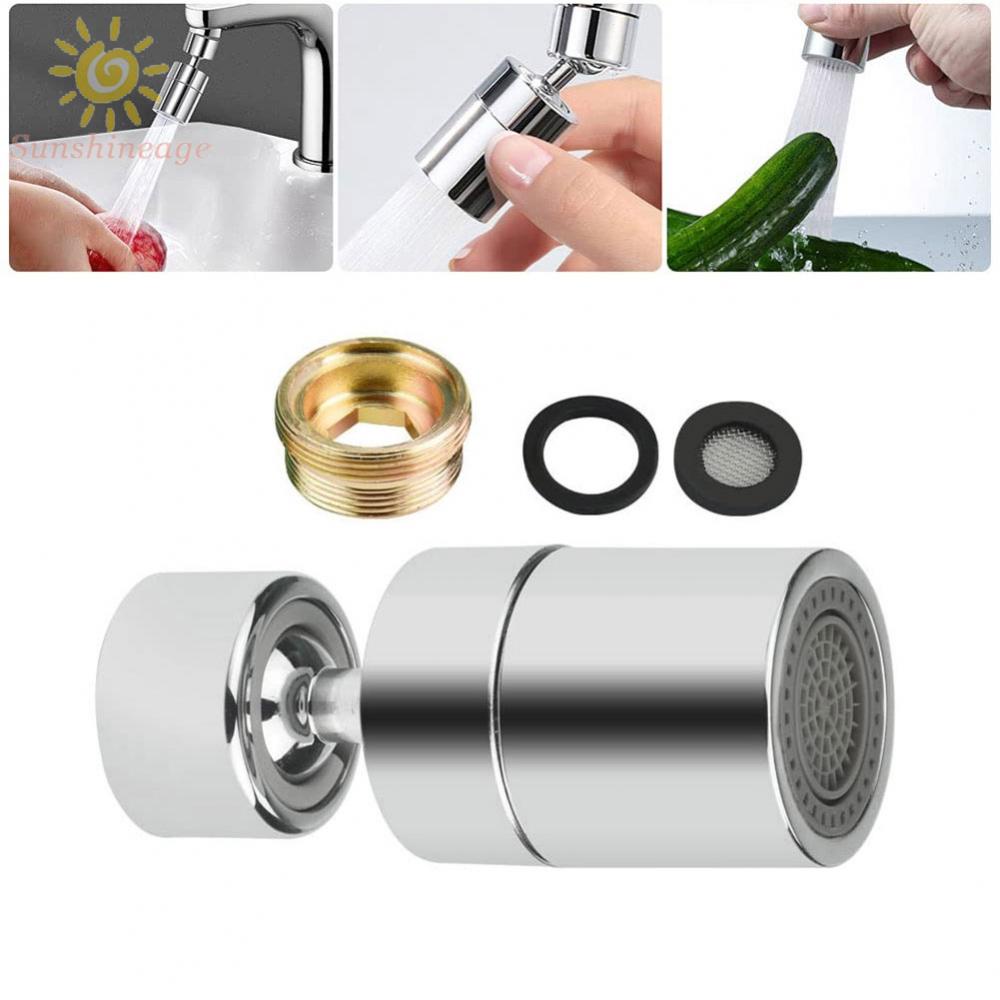 SUNAGE 360°Swivel Tap Aerator,Kitchen Sink Faucet Aerator with