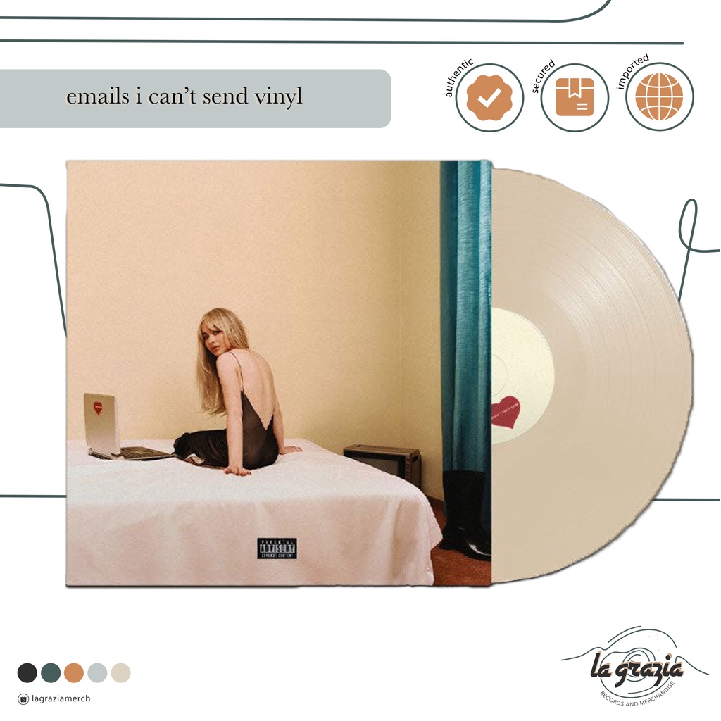Emails I Cant Send Vinyl Preorder Sabrina Carpenter Shopee Philippines 