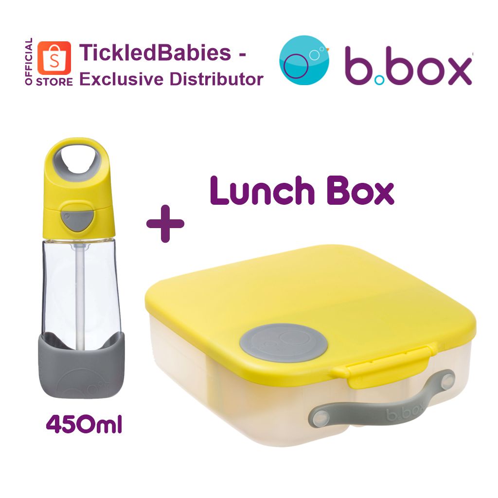 Bbox Bento Lunch Box And Tritan Drink Bottle ( B.box Kids Lunchbox ...