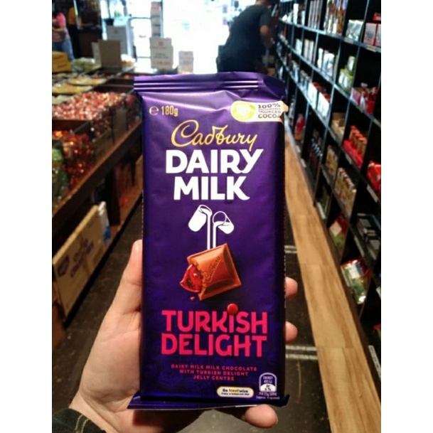Cadbury Dairy Milk Turkish Delight 180g Shopee Philippines