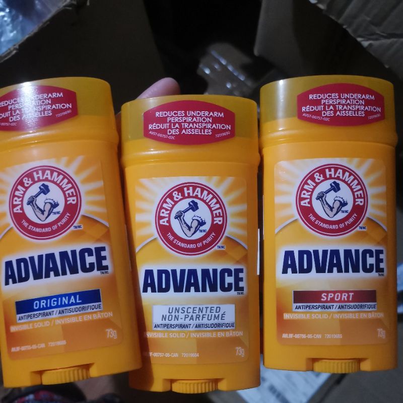Arm & Hammer 73g Advance Antiperspirant Deodorant Original Sport