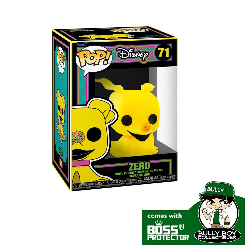 POP! Disney: The Nightmare Before Christmas BLACKLIGHT - Zero 71 With ...