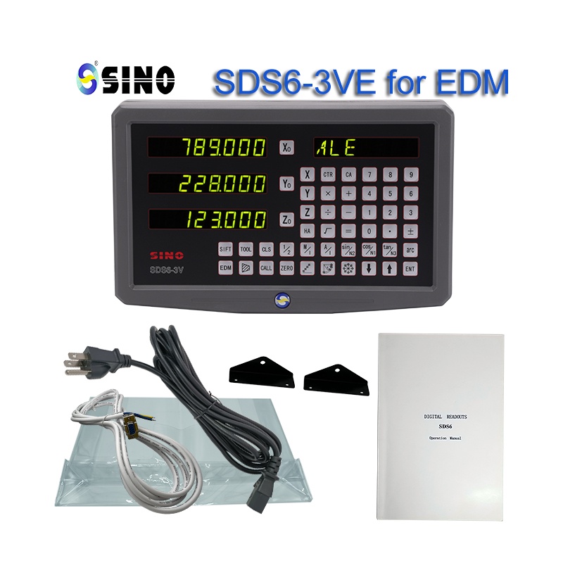 SINO SDS6 3VE Digital Readout For EDM Machine DRO System Setting Target