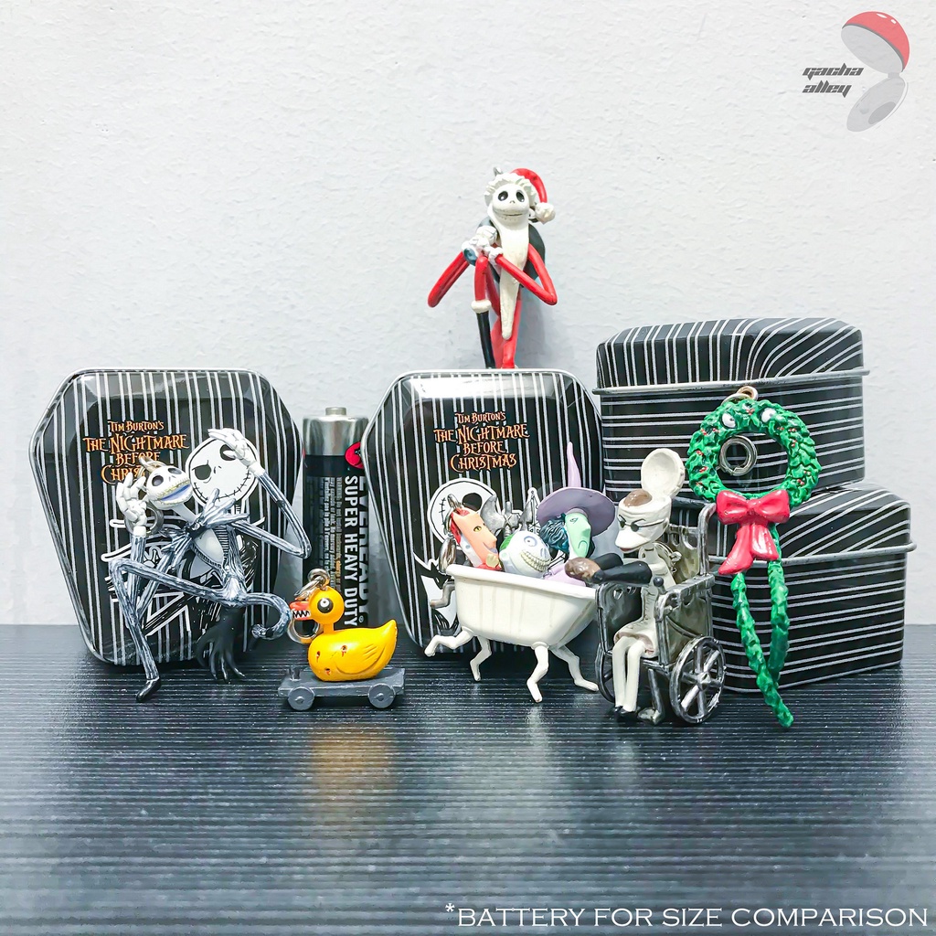 The Nightmare Before Christmas Yujin Complete Set of 6