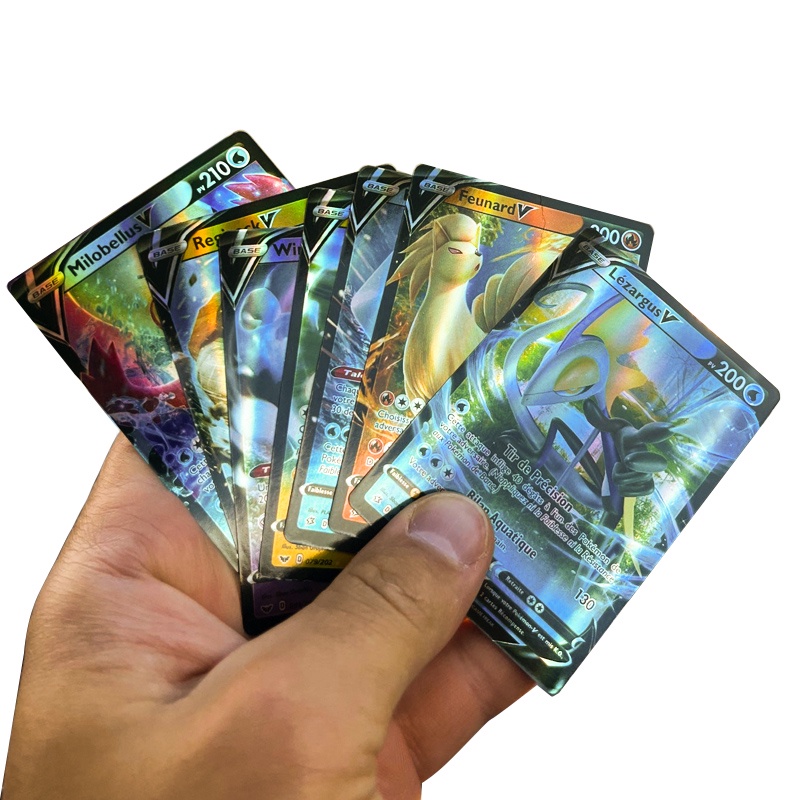 French Pokemon Cards Vstar Vmax GX Tag Team MEGA EX Trading Board Game