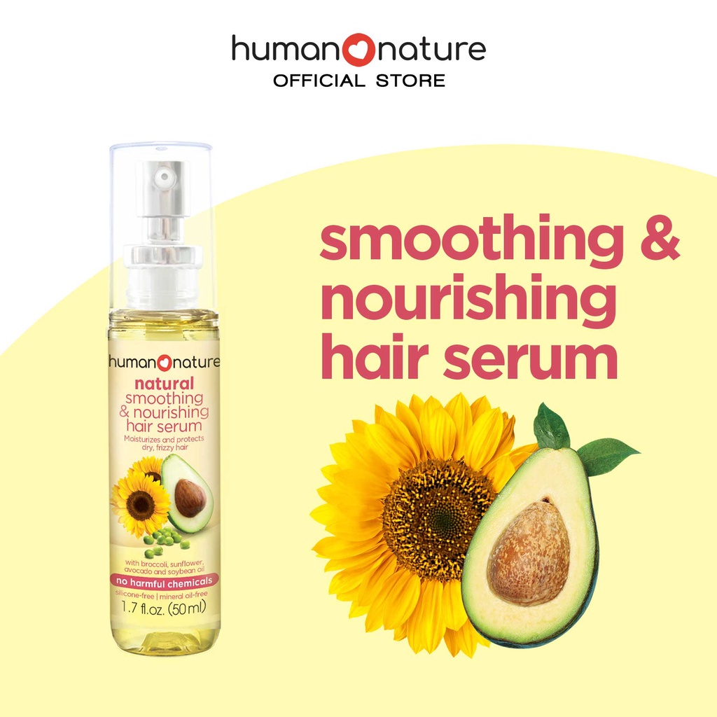 Human Nature Hair Serum 50ml BUNDLE OF 2 | Shopee Philippines