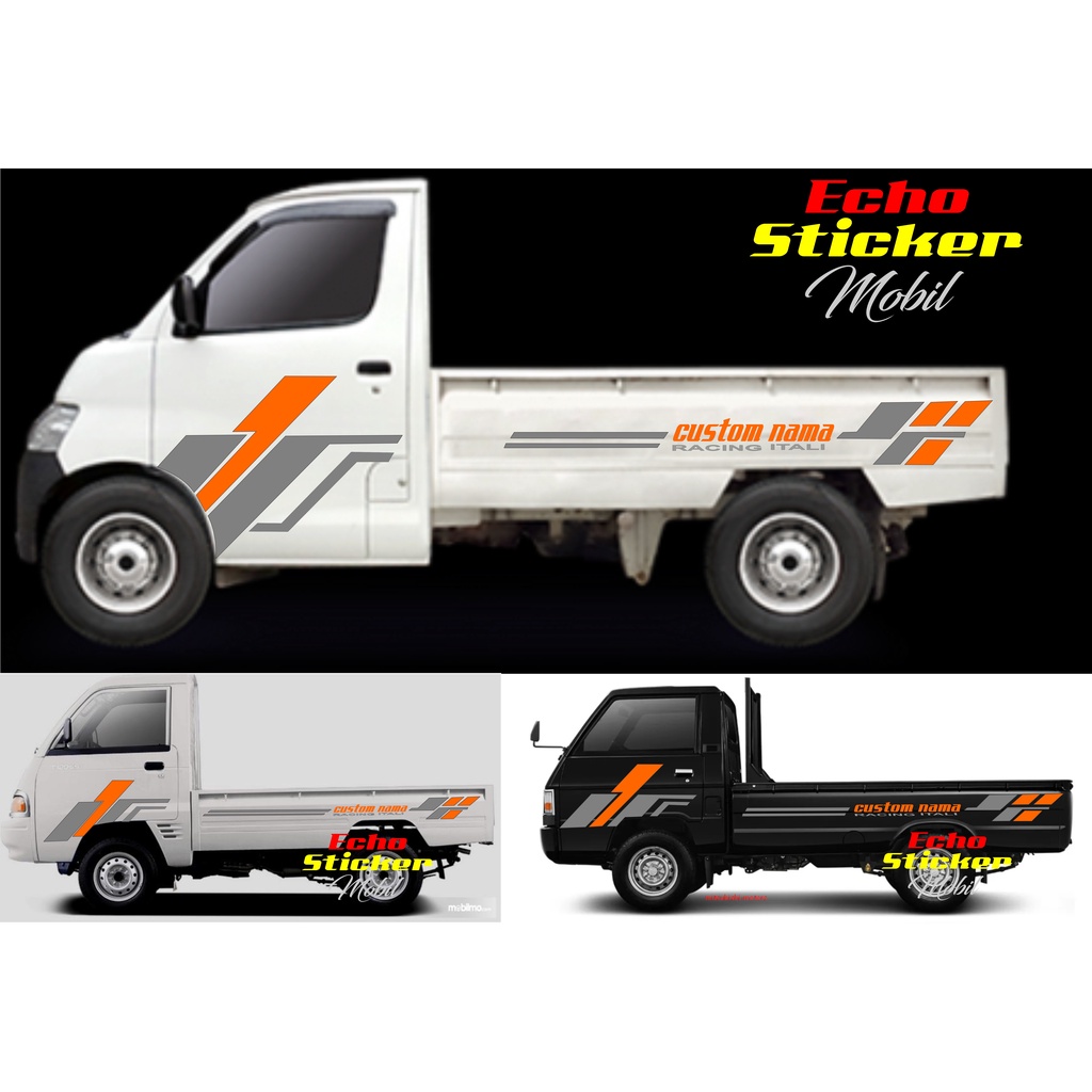 Cuting STICKER Car keren PICK UP TSS FUTURA NEW CARRY GRAN MAX custom ...