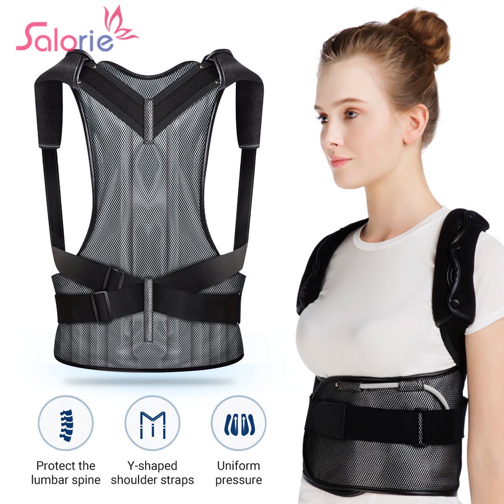 Inflatable Humpback Correction Back Brace Spine Scoliosis Lumbar