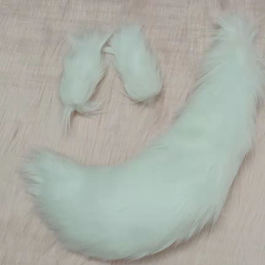 Monster X Servant SS Hand-Made Animal Tail Anime Exhibition Props Tail ...