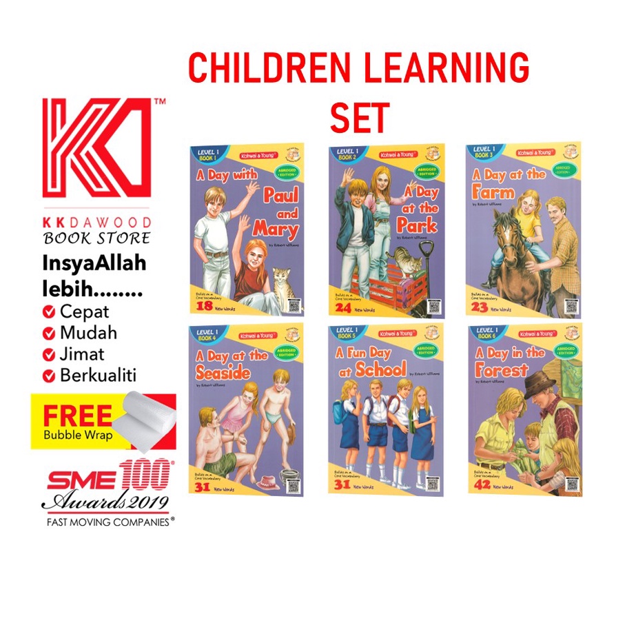 [KKD] Kohwai: Paul And Mary Progressive Readers Level 1 (Set) | Shopee ...