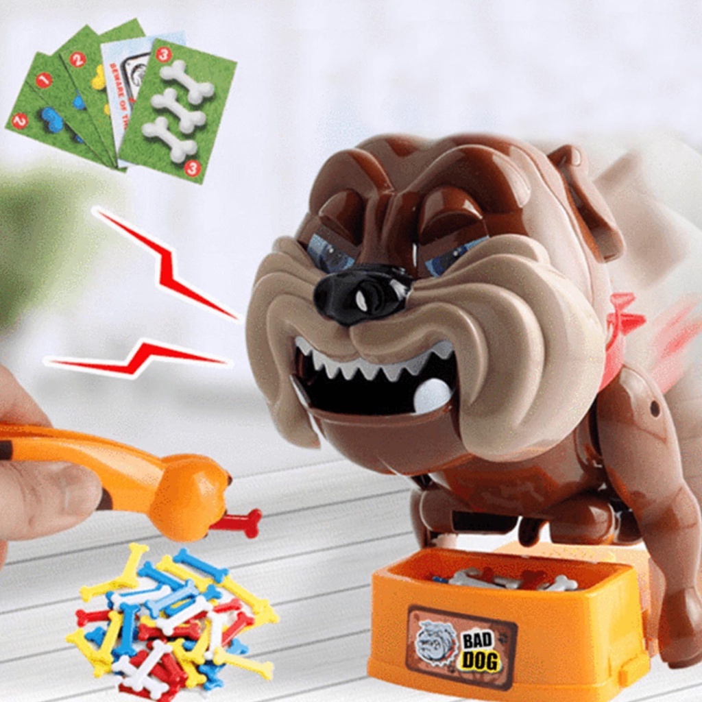 Bad Dog Board Game Parent-child Toy Stealing Bone Action Game Party toy ...
