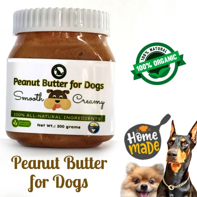 Peanut butter treats CHUNKY OR CREAMY safe for dogs 200g clean and preservatives free Shopee Philippines