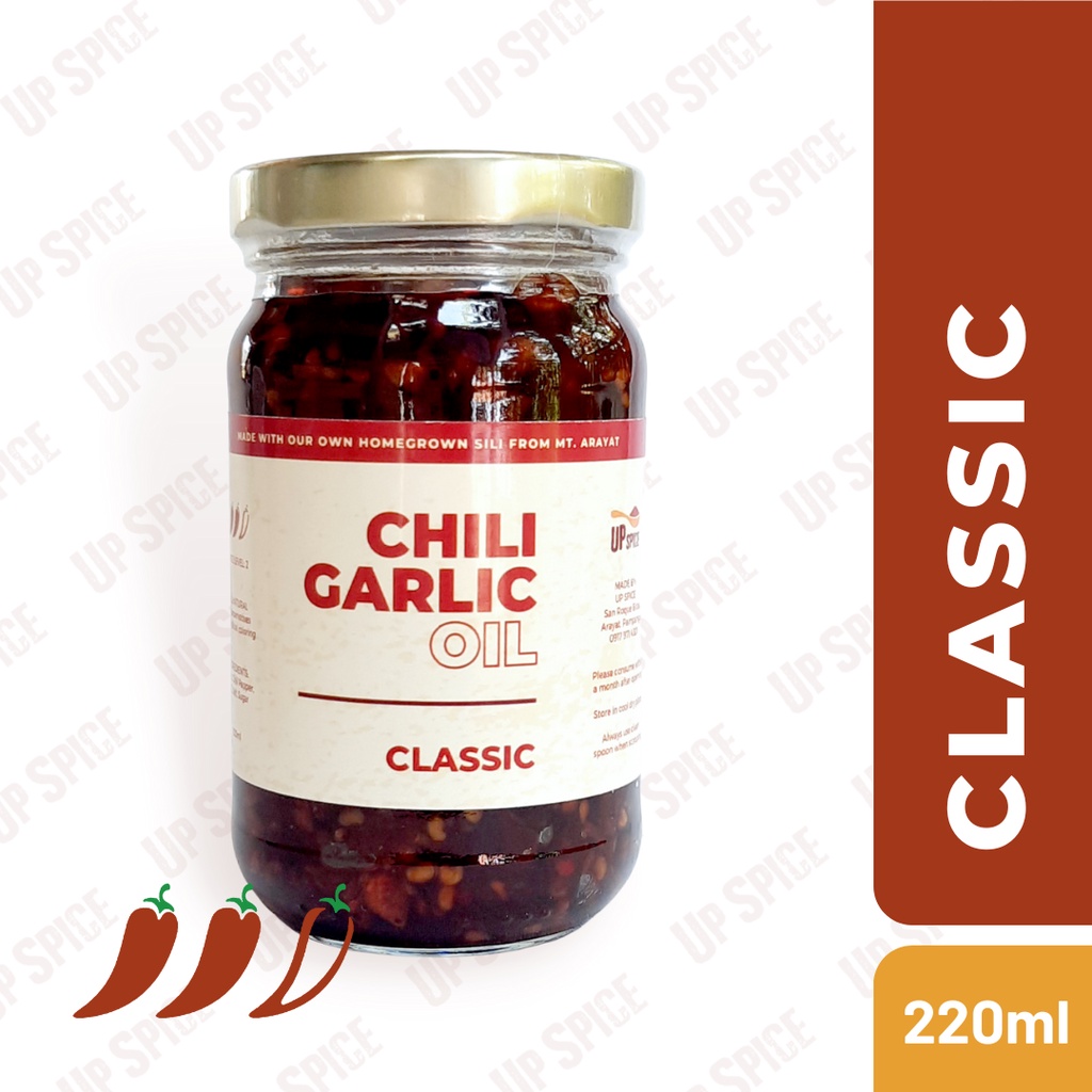 Upspice Chili Garlic Oil 220ml 8oz Shopee Philippines 0474