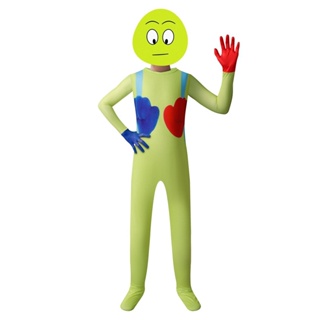 Rainbow Friends Costume for Kids,Cartoon Game Cosplay Carnival