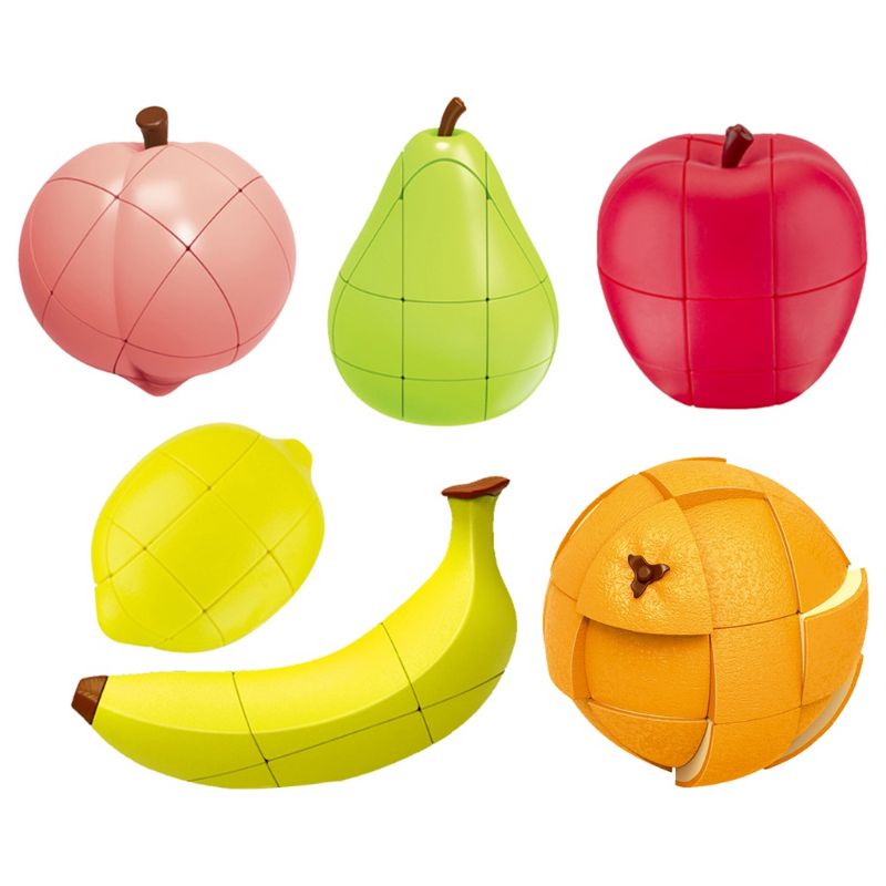 Rubik's Various Types Of Fruit-Shaped Banana/Lemon/Orange/Peach/Pear ...