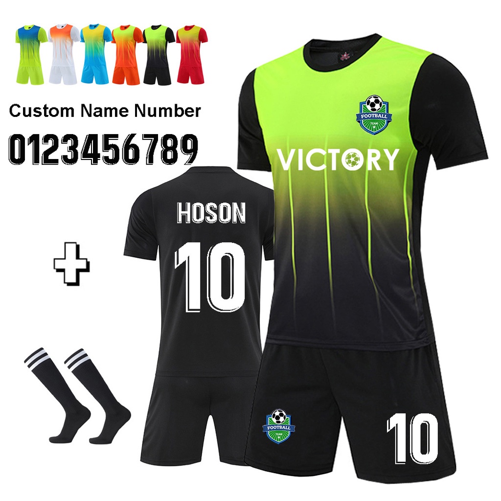 children's football team uniform men's junior football uniform set