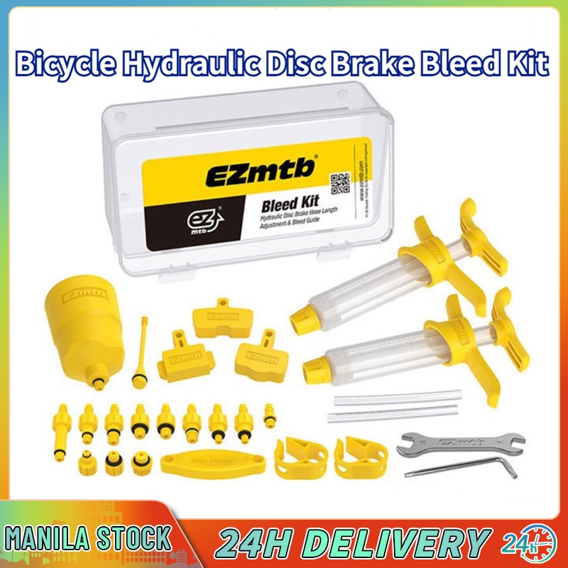EZmtb Bicycle Oil Bleed Kit Mountain Road Bike Hydraulic Disc Brake Mineral Oil Bleeding Filling