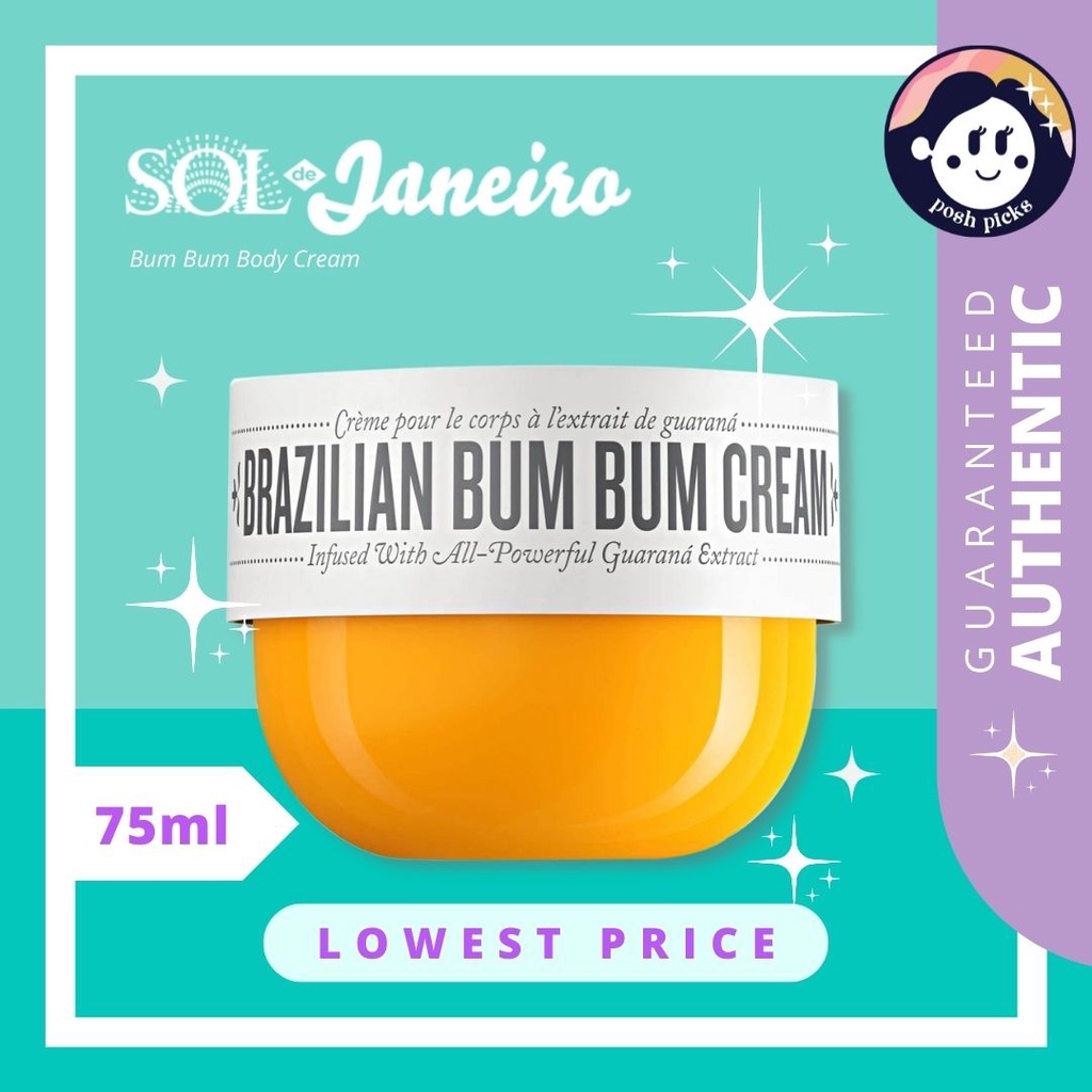 Sol De Janeiro Bum Bum Body Cream | Shopee Philippines