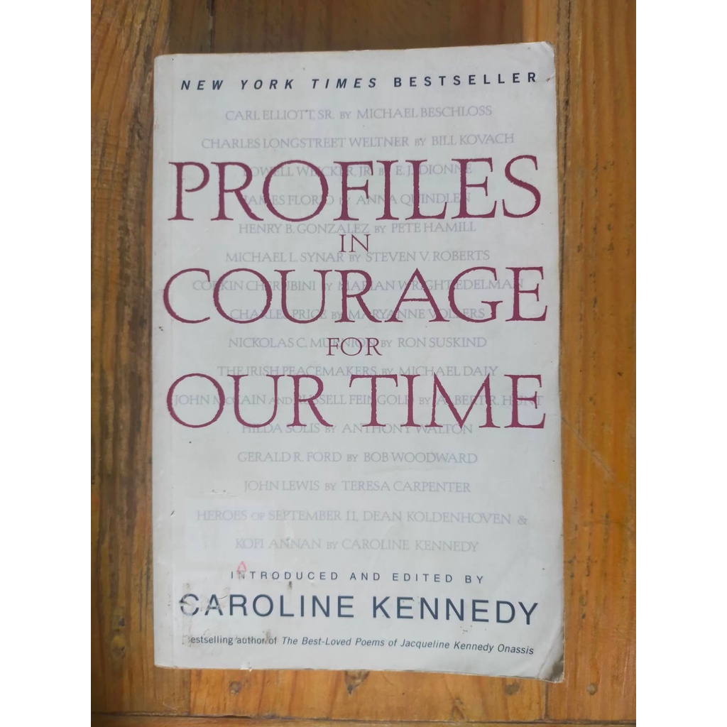 Profiles of Courage for Our Time Caroline Kennedy Shopee Philippines