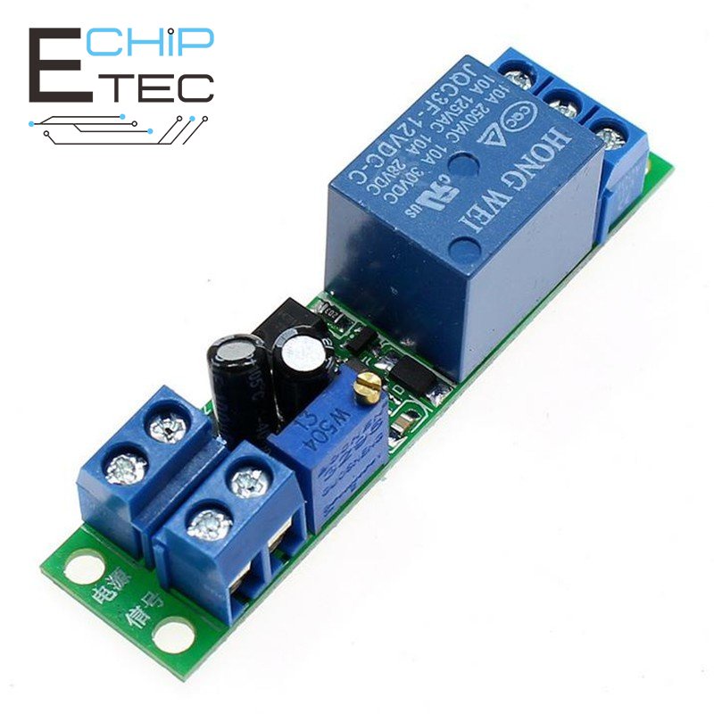 12V Delay Relay Module Automobile Start Delay Switch with Optocoupler