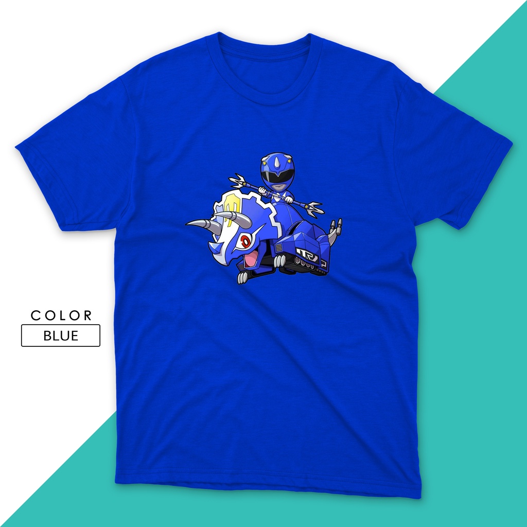 Blue Ranger Mighty Morphin Power Ranger High Quality Shirt (A20 ...