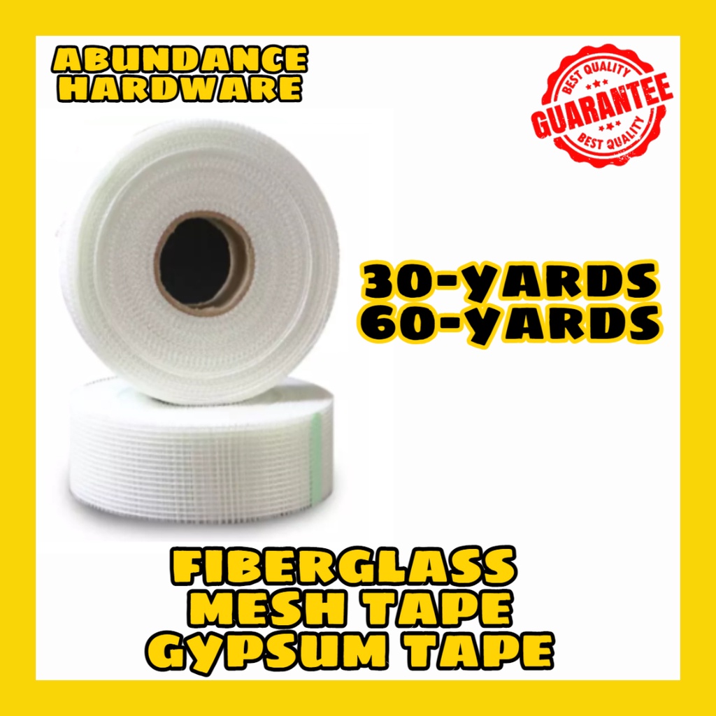 Fiberglass Mesh Tape / Gypsum Tape / Gasa Tape 2inch Shopee Philippines