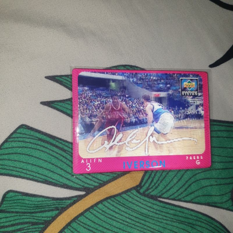 ALLEN IVERSON Diamond Vision w/ facsimile Shopee Philippines