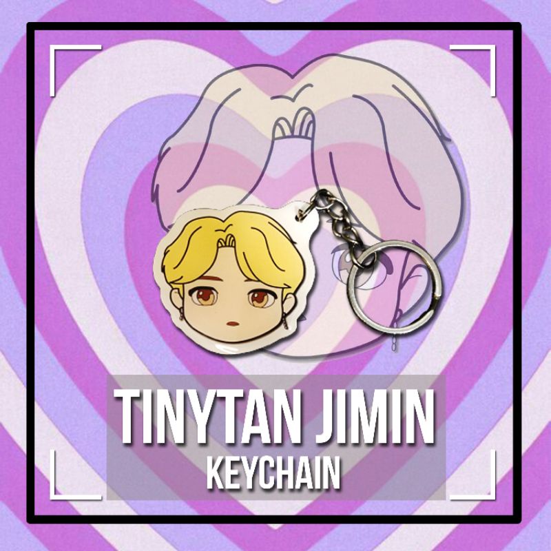 BTS TINYTAN JIMIN KEYCHAIN AND PIN Shopee Philippines