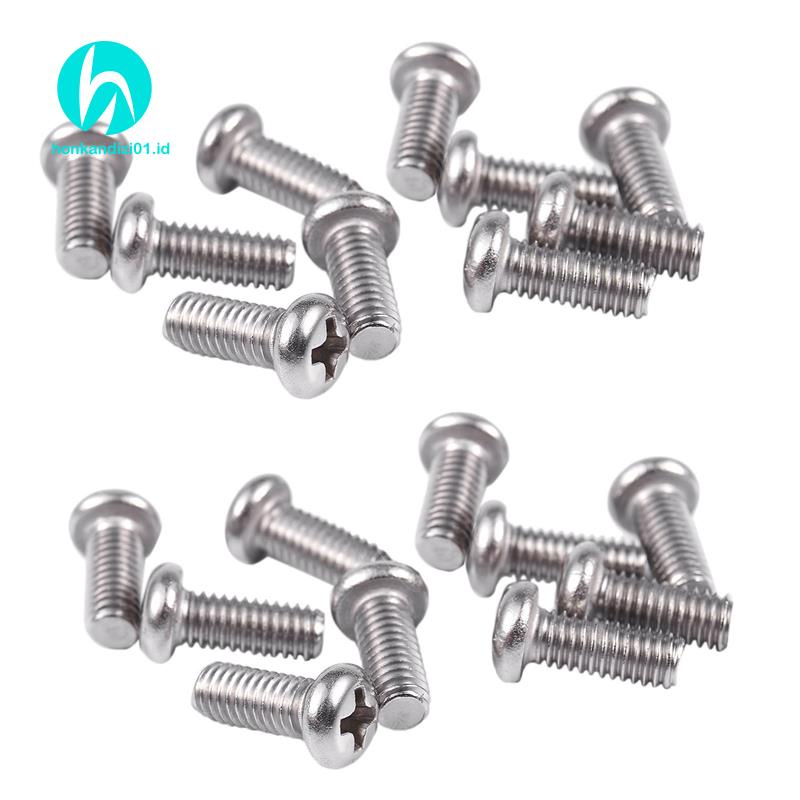 20 Pieces Computer TV LCD Monitor Stand Bracket Mounting Screw M4X10mm ...